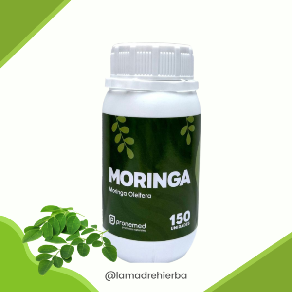 Moringa x 150 Unidades, para ayudarte con el azucar y la energia