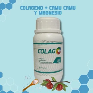 Colágeno Hidrolizado con Camu Camu y Magnesio, para fortalecer tus huesos